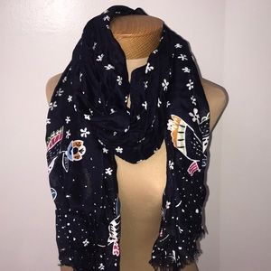 Vera Bradley Holiday Owl Scarf